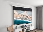 VIVIDSTORM PRO Slimline ALR Motorised Drop Down UST Projector Screen – Image 7