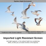 VIVIDSTORM S ALR Motorised Floor Rising Projector Screen for Standard Throw Projectors – Image 11