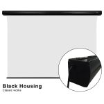 VIVIDSTORM Slimline P Acoustically Transparent Cinema White Motorised Drop Down Projector Screen – Bild 11