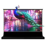 VIVIDSTORM S Lite Hyper Motorized Tension Floor Rising Lenticular ALR Projector Screen – Bild 2