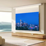 Luxe Vision PixelPro Motorised Fresnel ALR Drop-Down Screen for Long-Throw Triple-Laser Projectors
