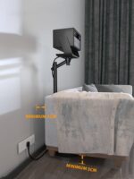 Luxe Vision Heavy Duty Projector Floor Stand - Imagen 7