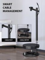 Luxe Vision Heavy Duty Projector Floor Stand - Imagen 5