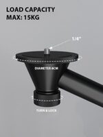 Luxe Vision Heavy Duty Projector Floor Stand - Imagen 3