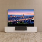 VIVIDSTORM Motorised Laser TV Cabinet Florence
