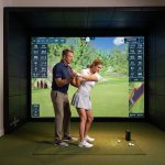 Luxe Vision In-Door Smart Golf Simulator Package Set - Image 3